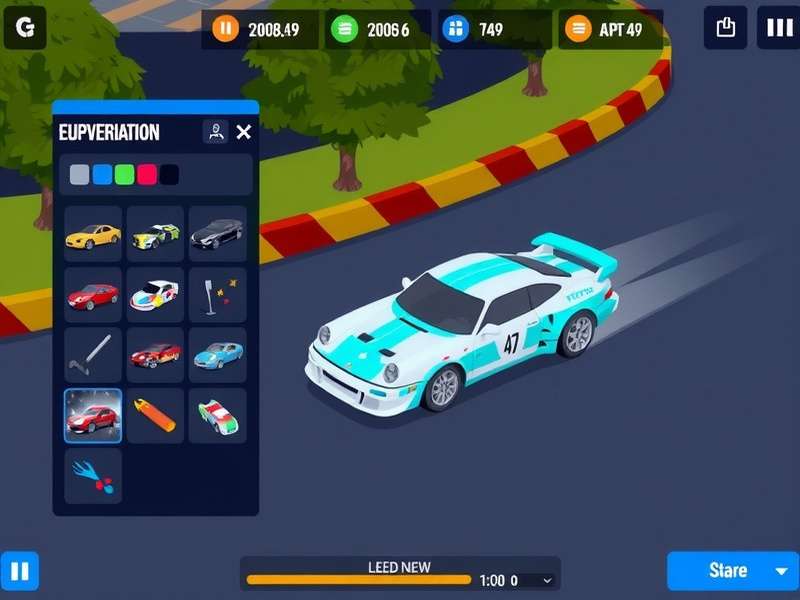 Bangalore Pixel Sprint vehicle customization screen